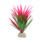 Green plants made of artificial plastic
