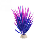 Green plants made of artificial plastic