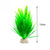 Green plants made of artificial plastic